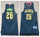 Atlanta Hawks #26 Kyle Korver 2015-16 Season New Swingman Jersey-blue