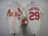 St. Louis Cardinals Chris Carpenter 29# beige mlb jersey