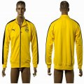 2015 Dortmund yellow soccer jacket