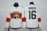 Florida Panthers #16 Aleksander Barkov white hockey Jersey