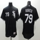 2016 Chicago White Sox #79 Jose Abreu black elite baseball jersey