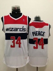 Washington Wizards #34 Paul Pierce white adidas nba Jersey