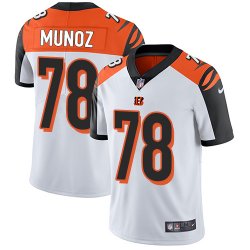 Nike Cincinnati Bengals #78 Anthony Munoz white Color Rush Limited Jersey