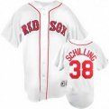 Boston Red Sox Schilling Scarlet 38# white jersey