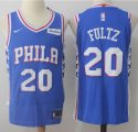 Nike Philadelphia 76ers Markelle Fultz #20 Blue Swingman Stitched Jersey