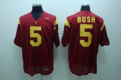 NCAA #5 BUSH Red Jerseys