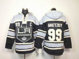 Los Angeles Kings 99# GRETZKY black NHL Hooded Sweatshirt