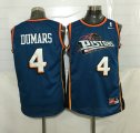 Detroit Pistons #4 Joe Dumars blue nba jersyes