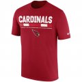 Arizona Cardinals Nike Sideline Legend Staff Performance T-Shirt - Cardinal