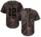 Chicago Cubs #12 Kyle Schwarber camo baseball jersey