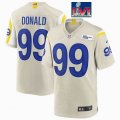 Youth Nike Rams #99 Aaron Donald beige Color Rush Limited Jersey