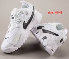 Men Nike Air Max Throwback white black shoes