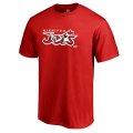 Men's Winnipeg Jets Fanatics Branded Red Canada Wave T-Shirt