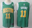 Nike Boston Celtics #11 Kyrie Irving green basketball jersey-S8