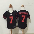 Nike San Francisco 49ers #7 Colin Kaepernick black Children nfl Jerseys