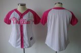 MLB Philadelphia Phillies blank white women jerseys