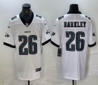 Nike Philadelphia Eagles #26 Saquon Barkley light green Color Rush Limited Jersey 01