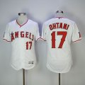 Los Angeles Angels #17 Shohei Ohtani white Flexbase Authentic Collection Jersey