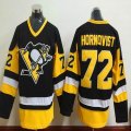 Reebok Pittsburgh Penguins #72 Patric Hornqvist Black hockey Jersey