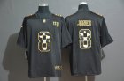 Nike Giants #8 Daniel Jones black Color Rush Limited Jerseys-WL