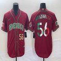 2023 World Cup Mexico #56 Randy Arozarena red majestic baseball jerseys 27