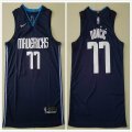 Dallas Mavericks #77 Luca Doncic black nike nba jersey-ty