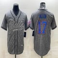 Nike Buffalo Bills #17 Josh Allen Hemp gary baseball jerseys Joint name-BD