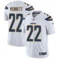 San Diego Chargers #22 Jason Verrett Nike white Color Rush Limited Jersey