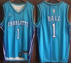 New Orleans Hornets #1 LaMelo Ball blue nba Jersey-HL