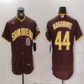 Nike San Diego Padres #44 Joe Musgrove Brown Flexbase Authentic Collection Jersey-BD 02