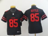 Youth 49ers George Kittle #85 nike black Color Rush Limited Jersey