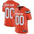 Customized Browns orange nike Color Rush Limited Jersey