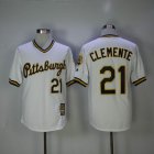 Pittsburgh Pirates #21 Roberto Clemente white new mlb jersey