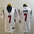 Youth Nike Houston Texans #7 C.J. Stroud white Color Rush Limited Jersey-BD