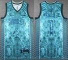 Jordan logo New Orleans Hornets #1 LaMelo Ball nba Jerseys -XD