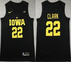 Nike Iowa Hawkeyes #22 Caitlin Clark black College Basketball Jersey-TY