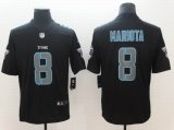 Nike Titans #8 Marcus Mariota black Color Rush Limited Jersey -BD