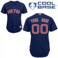 Boston Red Sox Personalized custom Blue MLB Jersey