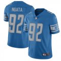 Detroit Lions #92 Haloti Ngata Nike blue Color Rush Limited Jersey