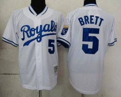 MLB Jerseys Kansas Royals 5 Brett White