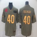 Arizona Cardinals #40 Pat Tillman green gold Nike Camo 2019 Salute to Service Limited Jersey