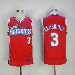 Los Angeles Knights #3 Calvin Cambridge red college basketball jersey