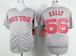 Boston Red Sox 56 yoenis cespedes gray baseballl jerseys