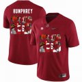 Custom Alabama Crimson Tide #26 Marlon Humphrey Red College Color Rush Limited Jerseys