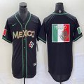 2023 World Cup Mexico blank black new majestic MLB baseball Jerseys-BD 44