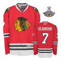 Brent Seabrook Jersey 7 Red Home Chicago Blackhawks Jerseys