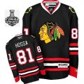 2013 NHL Stanley Cup Marian Hossa 81 Black Chicago Blackhawks Jerseys