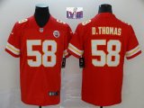 Nike Kansas City Chiefs #58 Derrick Thomas red Color Rush Limited Jerseys-BD