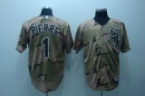 Chicago White Sox PIERRE 1# camo mlb jerseys