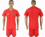 2018 World Cup Morocco red goalkeeper soccer jersey